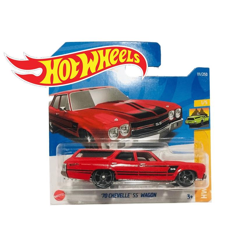 Hot Wheels '70 Chevelle SS Wagon Vermelho Mattel HCX23 - Carrinho